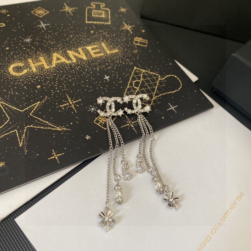 Ch*el earrings